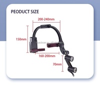 Loupe binoculaire dentaire 2.5X 3.5X loupe médicale 5W sans fil phare chirurgical lampe frontale de laboratoire dentaire