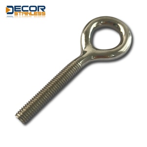 Igging-<span class=keywords><strong>perno</strong></span> de <span class=keywords><strong>ojo</strong></span> pulido <span class=keywords><strong>con</strong></span> cabeza estampada, acero inoxidable de alta resistencia - Product Image 6
