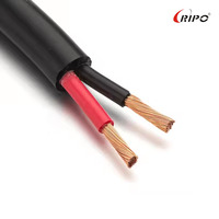 2,5mm flaches 4-adriges High-Flex-Stromkabel mit Kupfer leiter und PE-Isolierung RoHS-konform für den industriellen Einsatz