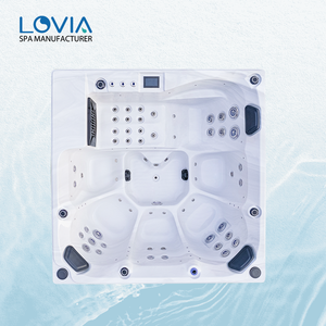 Jacuzzi Cuadrado Deluxe, el Más Vendido, para Exteriores, <span class=keywords><strong>con</strong></span> Hidromasaje y <span class=keywords><strong>Spa</strong></span> - Product Image 3