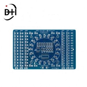 CD4017 Rotating LED SMD NE555 Soldering Practice Board <b>DIY</b> <b>Kit</b> Fanny Skill Training Electronic Suit - Product Image 2
