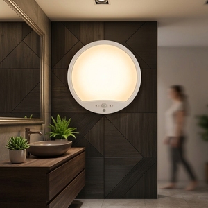 Plafonnier LED 15W de 190 mm de diamètre avec capteur 30S 120S 180S FIR 3 réglages - Product Image 4
