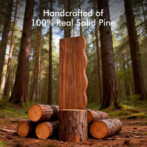 Étagères flottantes finies en <span class=keywords><strong>noyer</strong></span> pour mur, support d'étagère en pin massif rustique <span class=keywords><strong>de</strong></span> luxe pour la décoration <span class=keywords><strong>de</strong></span> la pièce, OEM pris en charge - Product Image 4