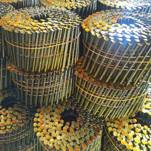 2.3x45 mét lớp phủ màu vàng mịn Shank dây hàn cuộn dây siding móng tay 15 độ xoắn ốc vít cho Pallet gỗ - Product Image 2