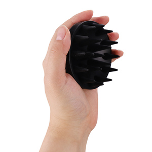 NUEVO Cepillo para el Cabello de Marca Privada, Cepillo de Silicona para Masaje del Cuero Cabelludo, Cepillo para Champú - Product Image 4