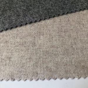 <strong>Brown</strong> Black Twill Flannel <strong>Wool</strong> Fabric 50% <strong>Wool</strong> 380g/m 11 Woven Lightweight Suit Coat Ready Ship In-Stock - Product Image 4
