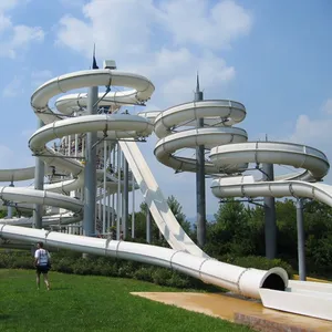 Piscina Brinquedos ao ar livre Água Joga Adulto Slide Tube Park Playground Jogos para Crianças