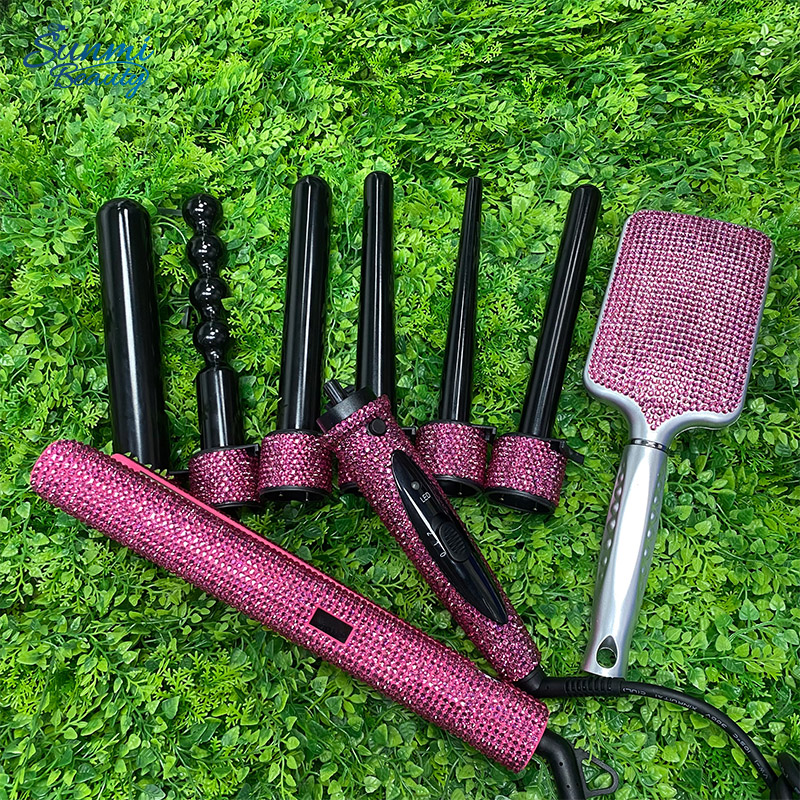 Professional copper metal Hair Straightening Comb brush Hot Electric Hair Straightener comb for hair,curling iron bling hot comb