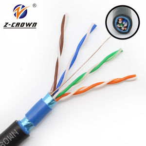 CCA Hikvtsion 305m utp cobre 100% extérieur vert cat6 cm câble réseau - Product Image 2