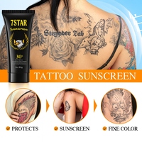 Tatouage Crème Solaire SPF 30 Lotion Minérale Tatouage Fade Protection Hydratant Formule Anti-Âge