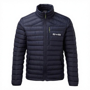 Blouson bomber décontracté pour homme, coupe slim, hiver, en polyester 100 %, fourrure de renard, imperméable, réversible - Product Image 3