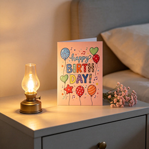 Tarjeta de Felicitación Musical Personalizada, Tarjeta de Felicitación con Audio y Canto para <span class=keywords><strong>Cumpleaños</strong></span>, San Valentín, Navidad, Día de la Madre, Día del <span class=keywords><strong>Padre</strong></span> - Product Image 5