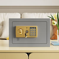 Mini Digitaler Safe mit Elektronischem Schlüsselschloss Massiver Stahl Diebstahlsicherer Tresor für Hotels Geschäftsführerbüros Großeinkauf