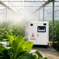 Kit de micro-brumisation haute pression moderne pour serre, buses de brumisation en acier inoxydable, équipement d'humidification pour la plantation agricole