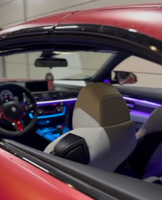 Kit d'éclairage d'ambiance intérieur LED Symphony 256 couleurs pour BMW Série 4 F33 F36 2016-2019 - Accessoires de bande lumineuse d'ambiance