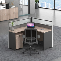 Nuevo Escritorio de Oficina Ejecutivo Extensible y Convertible, Moderno y Duradero, con Partición para Cubículo, Estación de Trabajo Ajustable, Escritorio de Madera