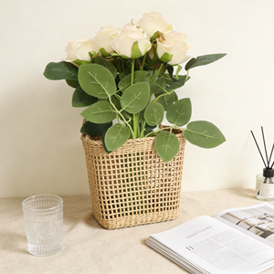 <span class=keywords><strong>ดอก</strong></span>ไม้ประดิษฐ์ตกแต่งศิลปะสมัยใหม่ <span class=keywords><strong>ช่อ</strong></span>ดอก<span class=keywords><strong>กุหลาบ</strong></span>ขาว 11 ก้านต่อช่อ สำหรับตกแต่งสวน งานแต่งงาน ติดเสื้อ ของขวัญวันวาเลนไทน์ - Product Image 6