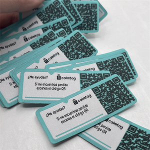Etiquetas colgantes de papel NFC personalizadas de alta calidad con logo del cliente impreso para ropa - Product Image 6