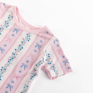 Conjuntos <span class=keywords><strong>de</strong></span> Ropa para Bebé Niña del <span class=keywords><strong>Día</strong></span> <span class=keywords><strong>de</strong></span> la Independencia Miozing, Pijamas <span class=keywords><strong>de</strong></span> Bambú Suaves y Elásticas para Bebés, Ropa para Niños <span class=keywords><strong>en</strong></span> Stock - Product Image 6