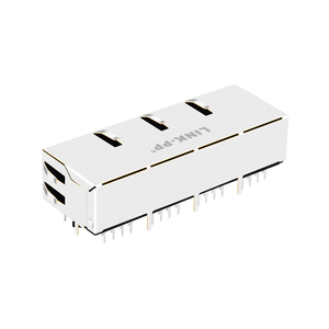 Avec PoE 10/100base-t RJ45 Magjack 1*4 Ports <span class=keywords><strong>RJ</strong></span> <span class=keywords><strong>45</strong></span> Jack JG0-0032NL - Product Image 4