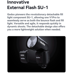 Flash <span class=keywords><strong>Godox</strong></span> V1Pro <span class=keywords><strong>N</strong></span> <span class=keywords><strong>V1</strong></span> Pro TTL de Iones de Litio, Flash Profesional de Cabeza Redonda para Cámara, Transmisió<span class=keywords><strong>n</strong></span> Inalámbrica, para NIKON - Product Image 6