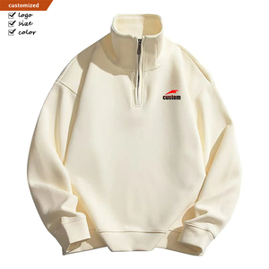 <span class=keywords><strong>Sudadera</strong></span> con Capucha de Diseño Personalizado, Fabricante de Sudaderas 100% Algodón, <span class=keywords><strong>Sudadera</strong></span> Vintage con Cierre de Cremallera de un Cuarto, <span class=keywords><strong>Sudadera</strong></span> con Capucha de Diseñador - Product Image 1