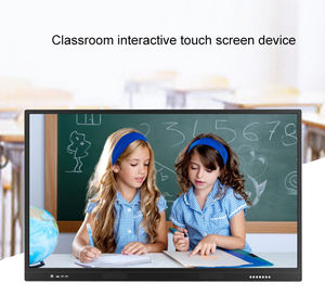 <span class=keywords><strong>Écran</strong></span> plat interactif <span class=keywords><strong>sur</strong></span> mesure, <span class=keywords><strong>écran</strong></span> tactile 4K UHD, affichage intelligent pour le bureau et <span class=keywords><strong>l</strong></span>'éducation avec système double Android <span class=keywords><strong>Windows</strong></span> - Product Image 2