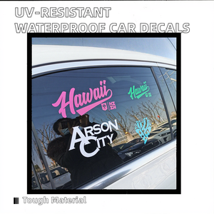 Tem dán cửa sổ ô tô chất lượng cao, in UV tùy chỉnh, chống thấm nước và bền lâu - Product Image 2