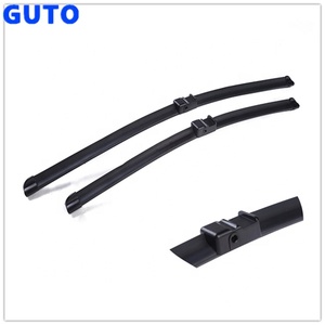 Spazzole tergicristallo per auto per A6 C6 2006 2007 <span class=keywords><strong>2008</strong></span> 2009 2010 2011 tergicristalli accessori auto A3 nero o su misura di alto livello - Product Image 6