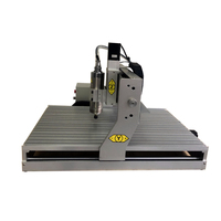 Routeur CNC en bois, mini fraiseuse CNC 3040Z 2200W pour la gravure et la découpe de métaux, outils de gravure 4030, graveur 4 axes