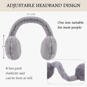 <span class=keywords><strong>Cache</strong></span>-oreilles chaud pour femmes hiver unisexe moelleux <span class=keywords><strong>cache</strong></span>-oreilles réglable dame <span class=keywords><strong>oreille</strong></span> plus chaud fausse <span class=keywords><strong>fourrure</strong></span> <span class=keywords><strong>oreille</strong></span> couvre - Product Image 5
