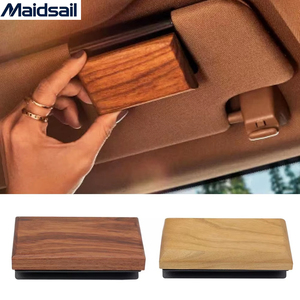 Modern Customizable Wooden Light Blocking Board Aromatherapy <strong>Car</strong> <strong>Diffuser</strong> Sunshade Laser Pattern Logo Air Purifier <strong>Vent</strong> <strong>Clip</strong> - Product Image 1