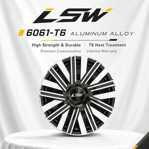 ล้อฟอร์จแบบกำหนดเอง LS8036 สองสี ลายเรเดียลหลายก้าน - Product Image 4