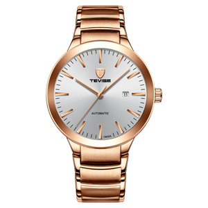 Đồng hồ nam cao cấp Tevis 3D cong, lịch tự động, chống nước 3ATM, phong cách giải trí, máy cơ, thiết kế đơn giản, lịch sự. - Product Image 4