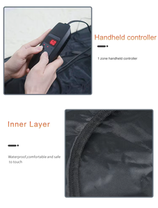 Coussin chauffant électrique portable de haute qualité pour le corps entier, sac de sauna détoxifiant avec <span class=keywords><strong>fermeture</strong></span> éclair, contrôle intelligent et protection contre la surchauffe pour l'hiver - Product Image 3