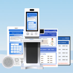 Üretici hastane hasta Triage tıbbi Self servis Kiosk kuyruk çağrı yönetim sistemi yazılımı - Product Image 1