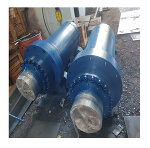 Cylindre hydraulique de montage de bride de cylindre de direction hydraulique pour 100 tonnes 120 tonnes 200 T 250 tonnes 300 Tn 400 tonnes projets Hydel - Product Image 2