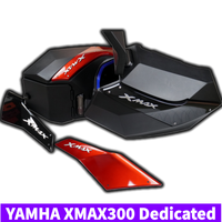 Boîtes de rangement latérales Direct Fit XMAX300 32L+28L, étanches, en PE rotomoulé, pour moto, avec serrure