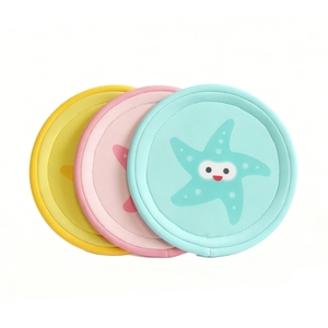 Starfish Pattern Circular Neoprene Flying Disc Toy <strong>Dog</strong> Flying Saucer Toy Waterproof and Bite Resistant Durable - Product Image 1
