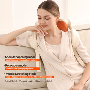 Masajeador de Cuello y Hombros Ergonómico Inalámbrico Profesional HUIFAN YC-368D 4D, Amasamiento 6D, <span class=keywords><strong>3</strong></span> Modos, <span class=keywords><strong>2</strong></span> Niveles de Calor, Control de Tiempo - Product Image 3