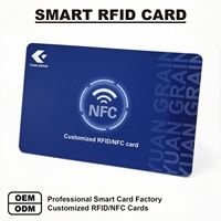 Cartes intelligentes NFC RFID avec puce EMV, bande magnétique noire, PVC vierge personnalisable, programmables, sans contact, pour paiement en hôtel
