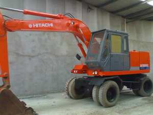 Excavatrice utilisée bon marché d'excavatrice de EX100W-1 du Japon Hitachi excavatrice de Hitachi EX100wd 10ton - Product Image 5