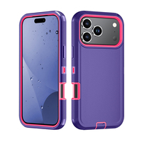 Coque de protection épaisse pour iPhone 18 Pro Max, couleur tendance, MOQ 500, compatible avec iPhone 18 Pro Max, 17 Air, 16, 15, coque de refroidissement.
