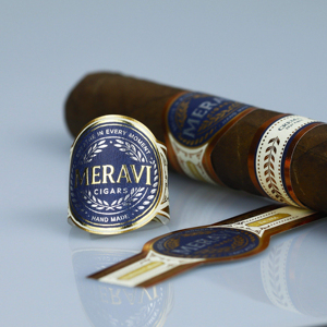 Custom <b>Logo</b> Adhesive Vinyl Personalized Cigar Ring Labels <b>Sticker</b> UV Printing Embossing Hot Stamping Cigar Band Label - Product Image 1