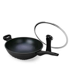 32 CENTIMETRI Pressocolata Alluminio A risparmio energetico fondo <span class=keywords><strong>wok</strong></span> pan - Product Image 1