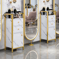 Chariot de coiffure mobile de haute qualité pour salon de beauté et coiffure