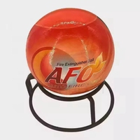 Extincteur Automatique Portable à Poudre Sèche ABC 1,3 kg – Balle d'Extinction en Acier Métallique