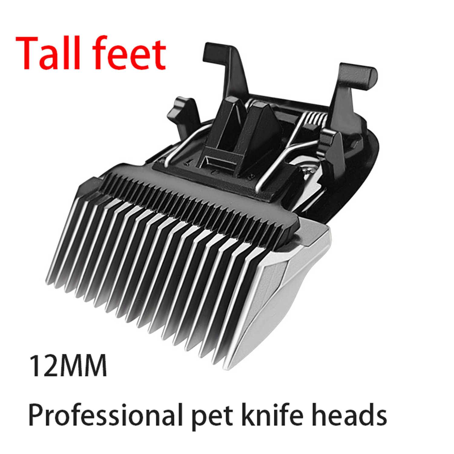 Pieds hauts noirs 12MM