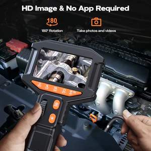 2025 New Two-Way Articulating Borescope CMOS Sensor H.264 Vídeo Industrial Endoscópio Inspeção Snake Camera Flexível Bore Scope - Product Image 4