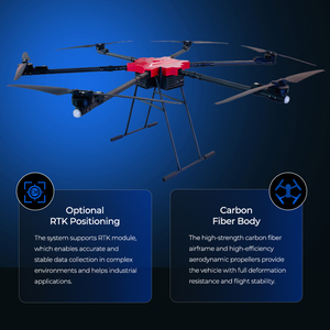 Dron UAV para extinción de incendios con tubo conectado para rescate de emergencia - Product Image 4